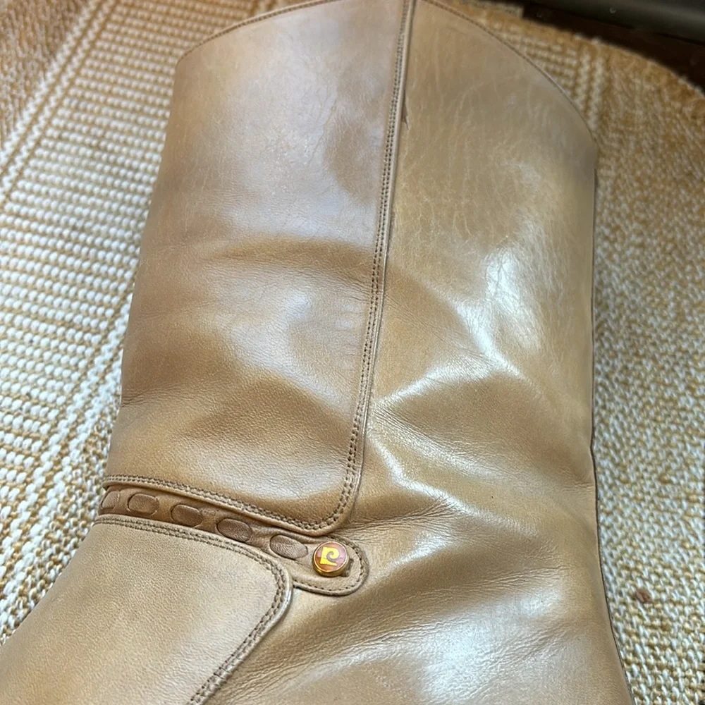 PIERRE CARDIN Men’s Vintage Tan Boots 1227